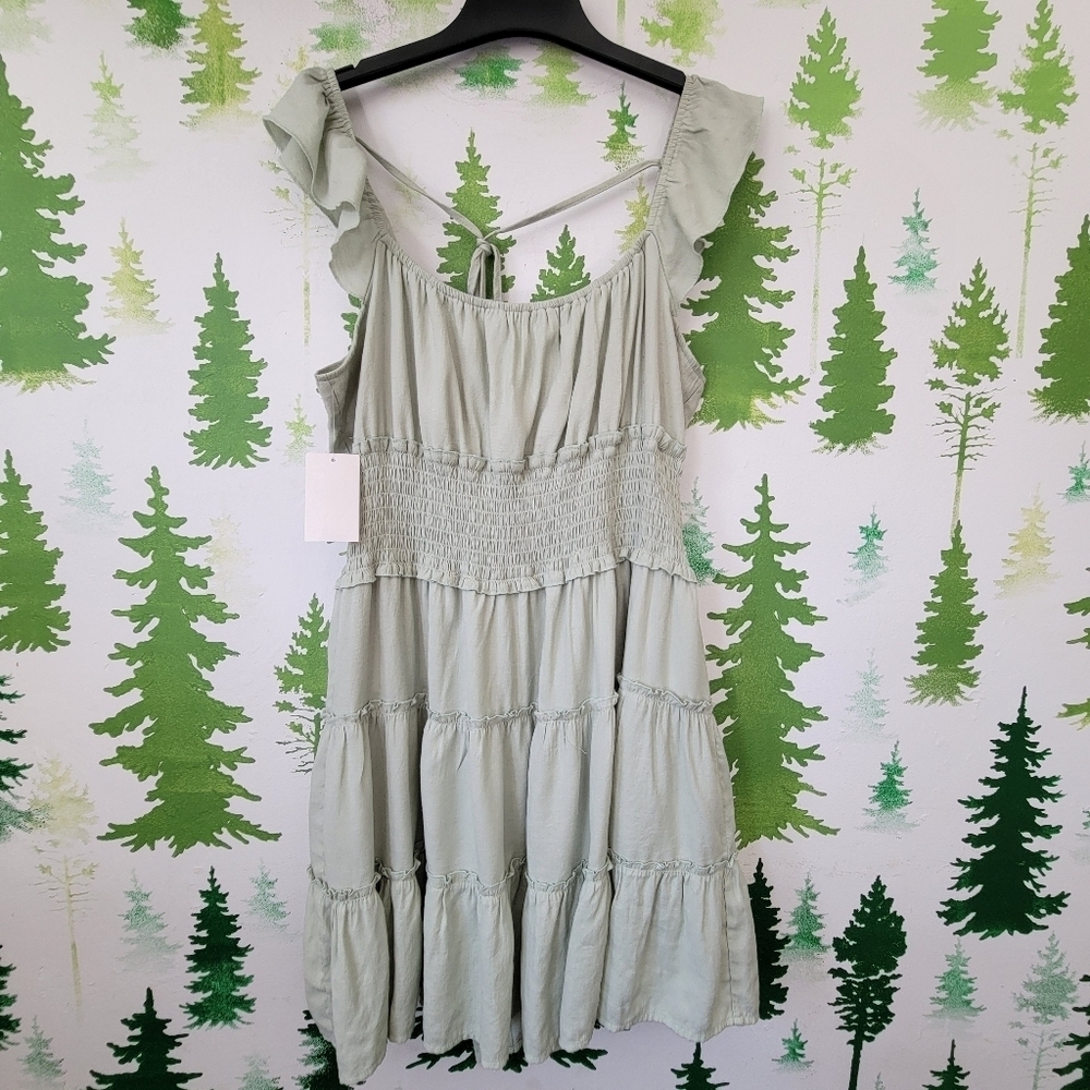 Trixxi Womens Short SleeveFit & Flare Dress Juniors.